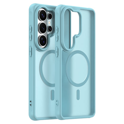 MagSafe tok Samsung Galaxy S26 Ultra-hoz, Techsuit, HaloFrost II, Világoszöld