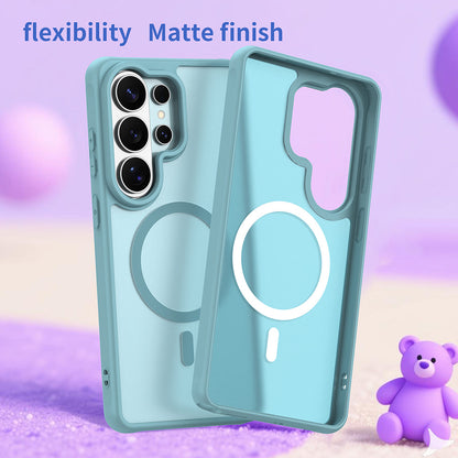 MagSafe tok Samsung Galaxy S26 Ultra-hoz, Techsuit, HaloFrost II, Világoszöld