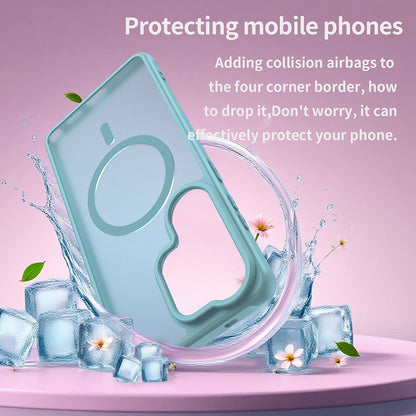 MagSafe tok Samsung Galaxy S26 Ultra-hoz, Techsuit, HaloFrost II, Világoszöld