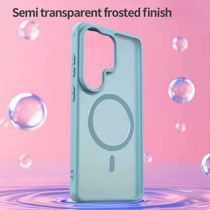 MagSafe tok Samsung Galaxy S26 Ultra-hoz, Techsuit, HaloFrost II, Világoszöld