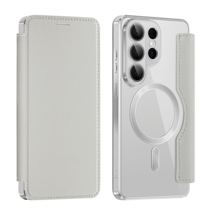 MagSafe tok Samsung Galaxy S26 Ultra-hoz, Techsuit, SmartMag Book, Szürke