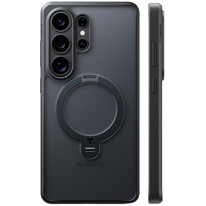 MagSafe Case for Samsung Galaxy S26 Ultra S948, Torras, Ostand Spin, Black