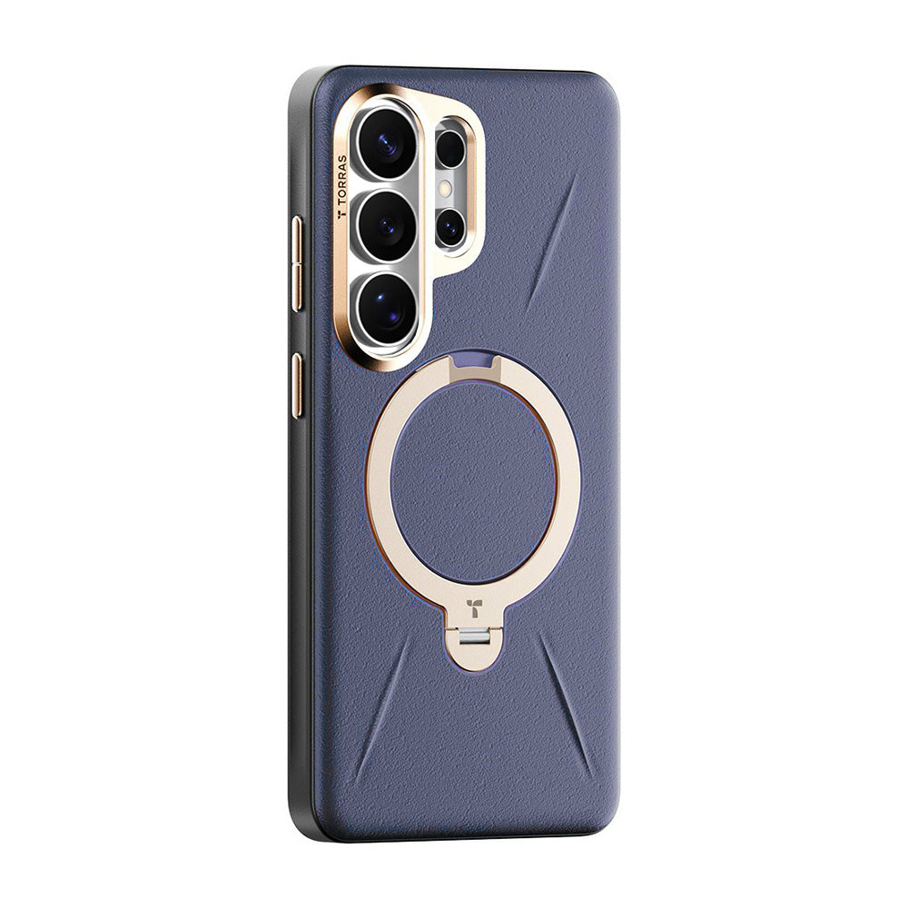 MagSafe tok Samsung Galaxy S26 Ultra-hoz, Torras, QPRO Leather, Lila