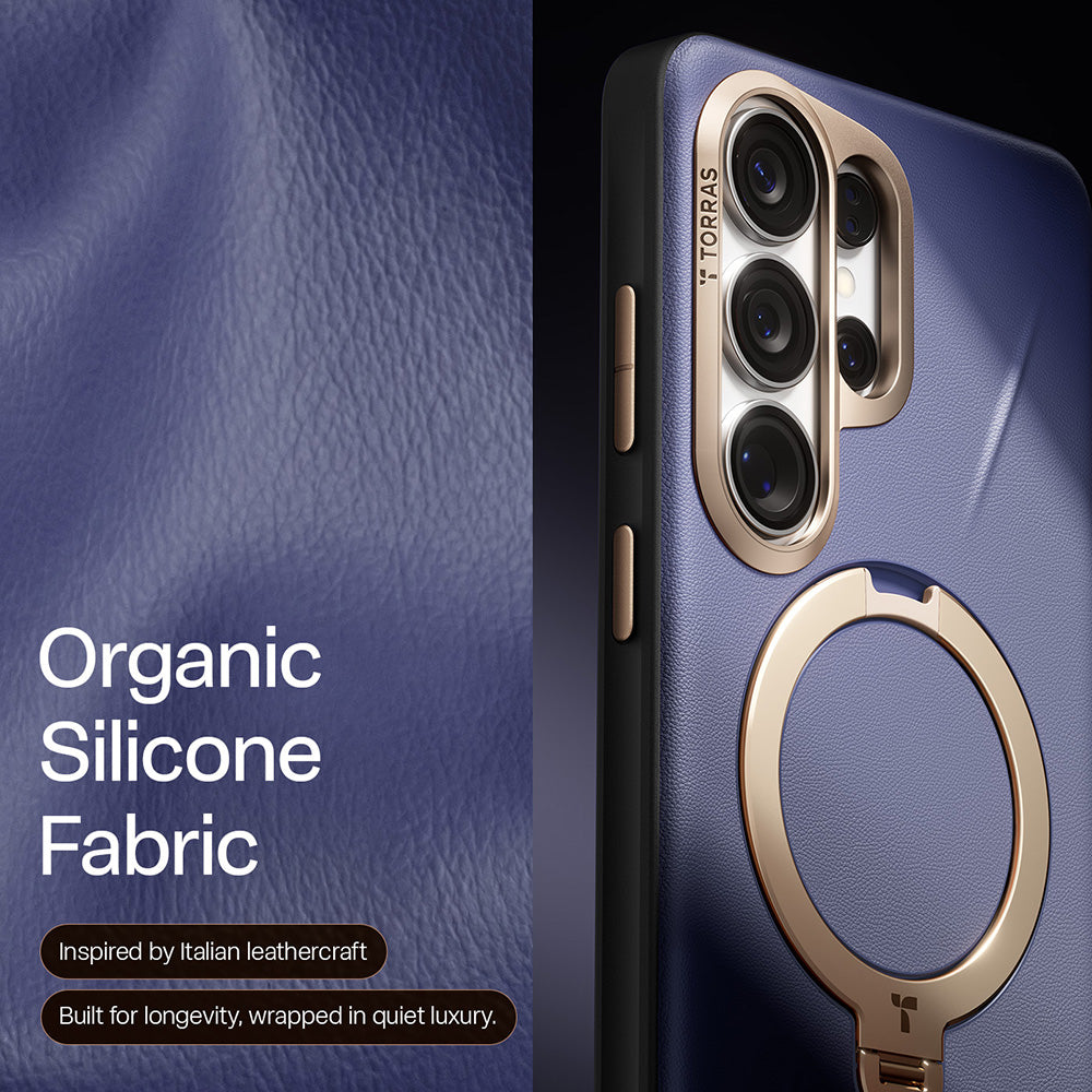 MagSafe tok Samsung Galaxy S26 Ultra-hoz, Torras, QPRO Leather, Lila