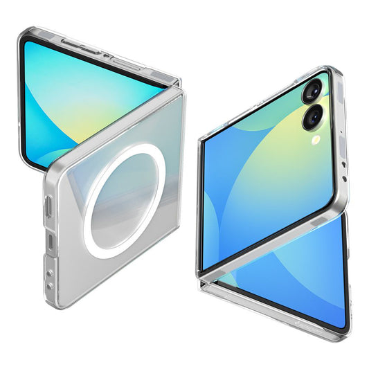 MagSafe tok Samsung Galaxy Z Flip7 F766-hez, Spigen, Air Skin, Átlátszó ACS09556