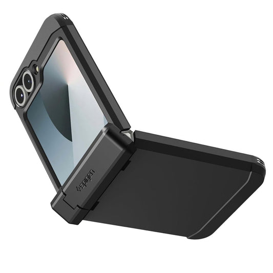MagSafe tok Samsung Galaxy Z Flip7 FE F761 / Z Flip6 F741 készülékhez, Spigen, Tough Armor Pro, Fekete ACS09807