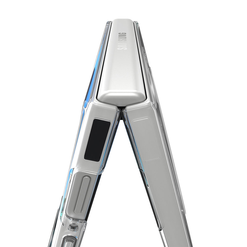 MagSafe tok Samsung Galaxy Z Flip8 F776-hez, Spigen, Air Skin, Átlátszó Fehér ACS11521