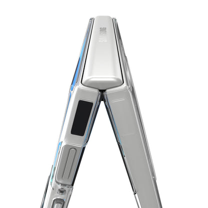 MagSafe tok Samsung Galaxy Z Flip8 F776-hez, Spigen, Air Skin, Átlátszó Fehér ACS11521