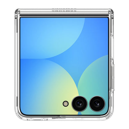 MagSafe tok Samsung Galaxy Z Flip8 F776-hez, Spigen, Ultra Hybrid Pro, Átlátszó Fehér ACS11524