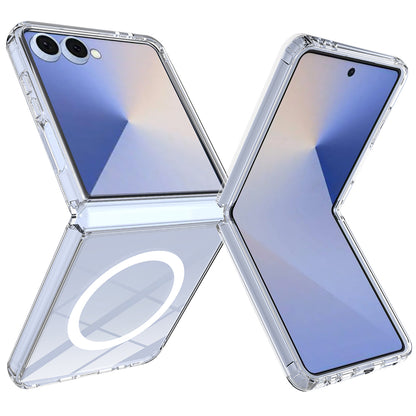 MagSafe Case for Samsung Galaxy Z Flip8 F776, Techsuit, Pro, Transparent