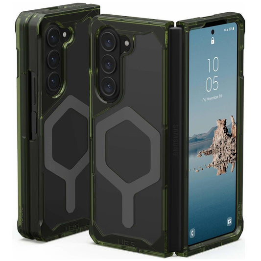 MagSafe tok Samsung Galaxy Z Fold5 F946-hez, Urban Armor Gear, Plyo Pro, Zöld Szürke