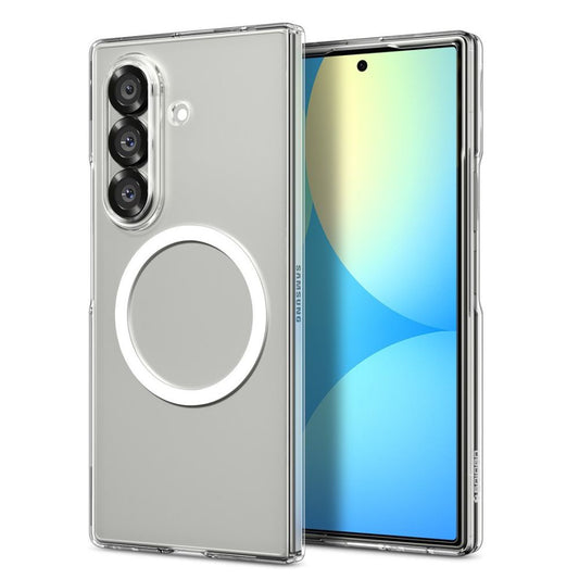 MagSafe tok Samsung Galaxy Z Fold7 F966-hoz, Spigen, Air Skin, Átlátszó