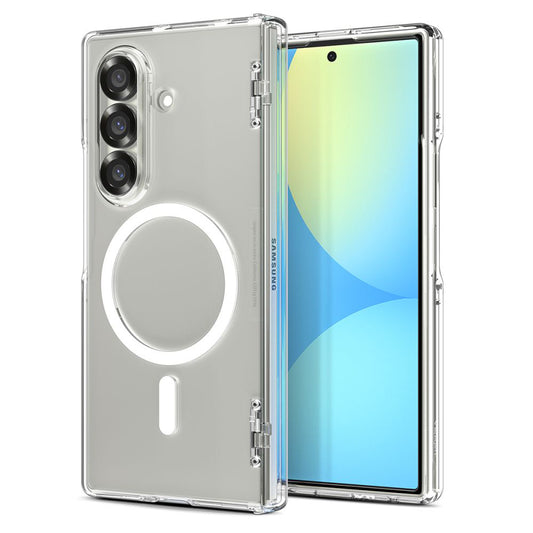 MagSafe tok Samsung Galaxy Z Fold7 F966-hez, Spigen, Ultra Hybrid Pro, Átlátszó