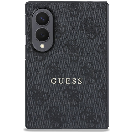 MagSafe tok Samsung Galaxy Z Fold8 F971-hez, Guess, 4G Leather Classic, Fekete