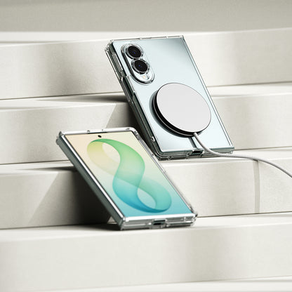 MagSafe tok Samsung Galaxy Z Fold8 F971 készülékhez, Ringke, Fusion, átlátszó