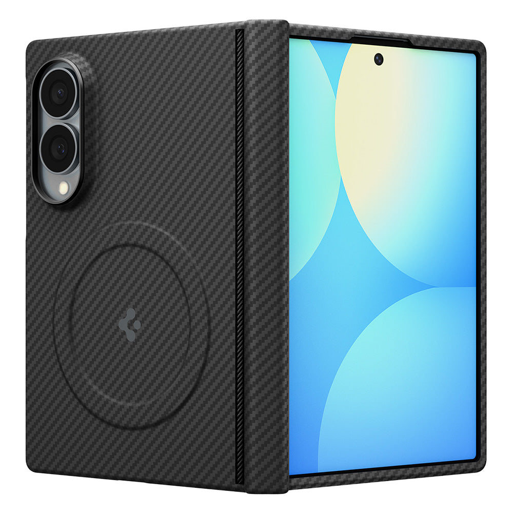 MagSafe tok Samsung Galaxy Z Fold8 F971-hez, Spigen, Air Skin, Fekete ACS11953