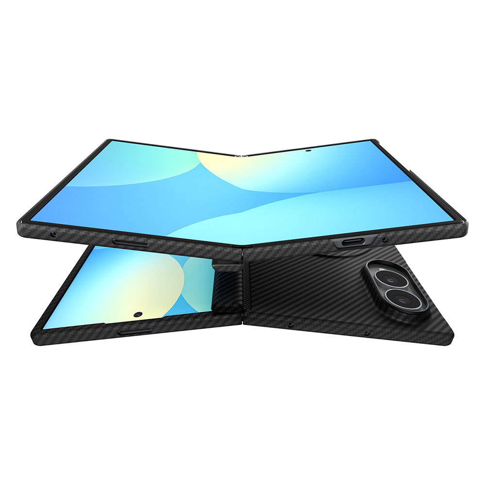 MagSafe tok Samsung Galaxy Z Fold8 F971-hez, Spigen, Air Skin, Fekete ACS11953