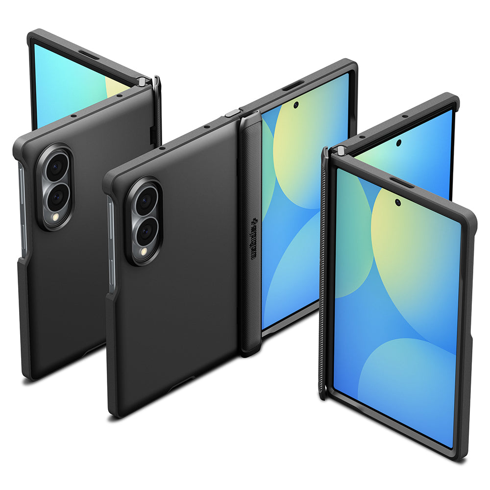 MagSafe tok Samsung Galaxy Z Fold8 F971-hez, Spigen, Slim Armor Pro, Fekete ACS11950