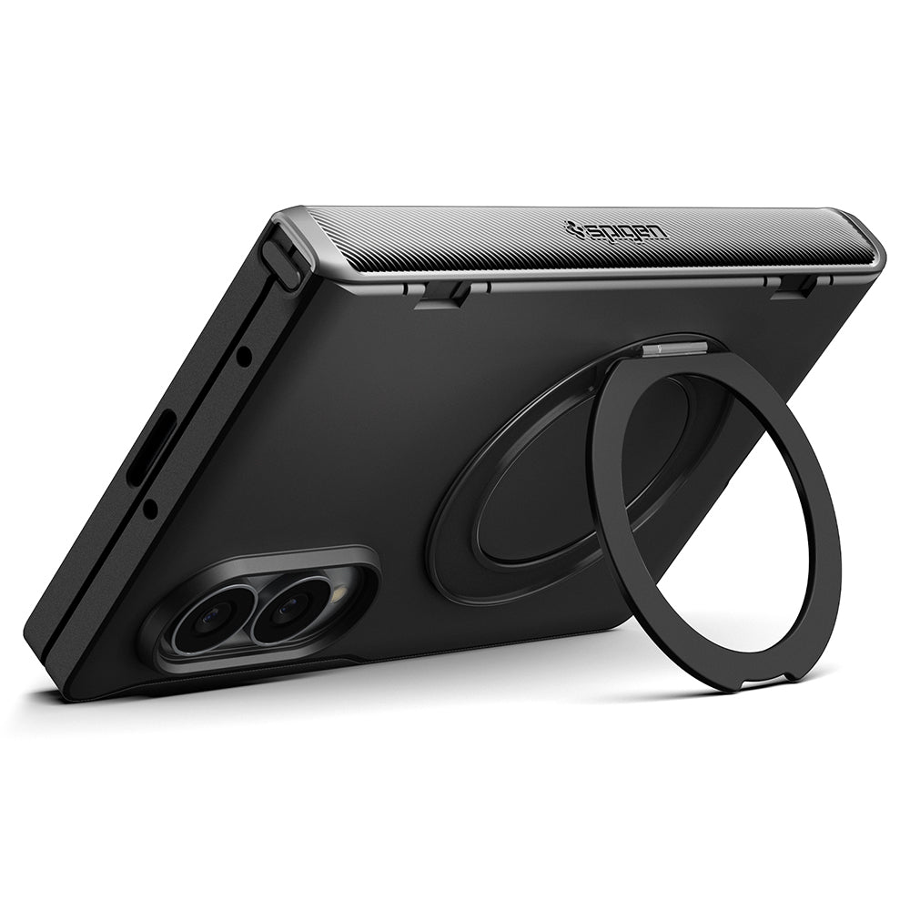 MagSafe tok Samsung Galaxy Z Fold8 F971-hez, Spigen, Slim Armor Pro S, Fekete ACS11779