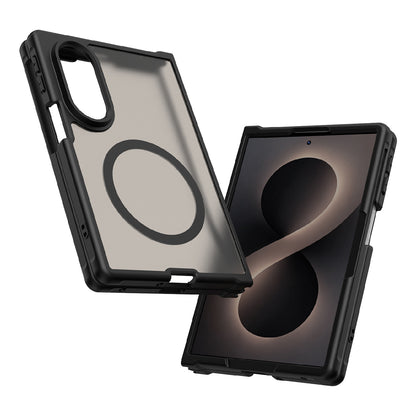 MagSafe tok Samsung Galaxy Z Fold8 F971-hez, Techsuit, HaloFrost II, Fekete