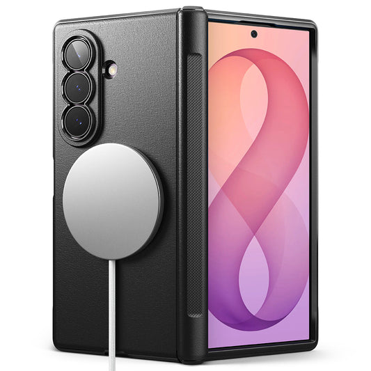 MagSafe tok Samsung Galaxy Z Fold8 Ultra F976-hez, Ringke, Onyx Flap, Fekete