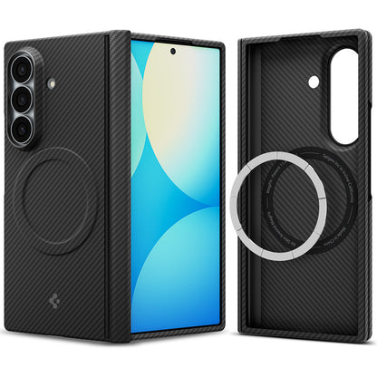 MagSafe Case for Samsung Galaxy Z Fold8 Ultra F976, Spigen, Air Skin, Black ACS11510