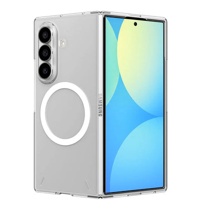 MagSafe tok Samsung Galaxy Z Fold8 Ultra F976-hez, Spigen, Air Skin, Átlátszó Fehér ACS11505