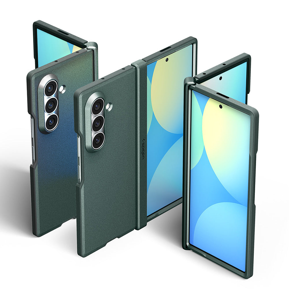 MagSafe Case for Samsung Galaxy Z Fold8 Ultra F976, Spigen, Tough Armor Pro, Green ACS11851