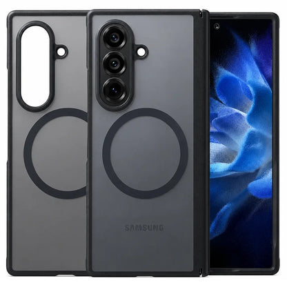 MagSafe tok Samsung Galaxy Z Fold8 Ultra F976-hez, Torras, Guardian, Fekete
