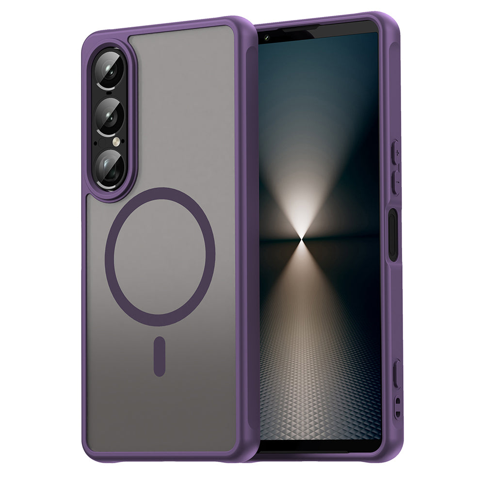 MagSafe tok Sony Xperia 1 VII-hez, Techsuit, HaloFrost II, Lila