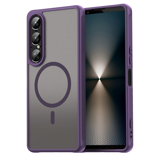 MagSafe tok Sony Xperia 1 VII-hez, Techsuit, HaloFrost II, Lila