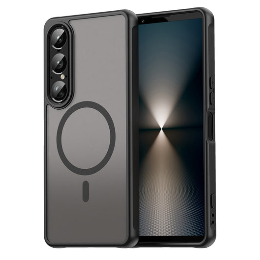 MagSafe tok Sony Xperia 1 VII-hez, Techsuit, HaloFrost II, Fekete