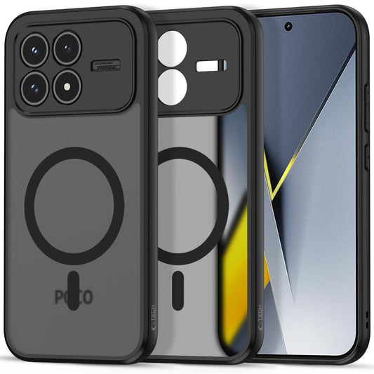 MagSafe Case for Xiaomi Poco F8 Pro, Tech-Protect, Magmat, Black
