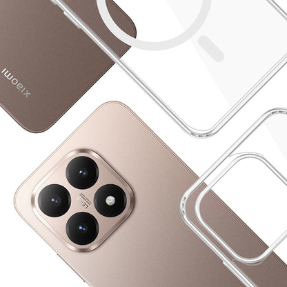 MagSafe tok Xiaomi 15T-hez, 3MK, Armor MagCase, Átlátszó