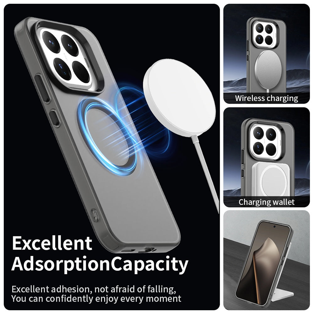 MagSafe tok Xiaomi 15T Pro-hoz, Techsuit, CandyCase, Fekete