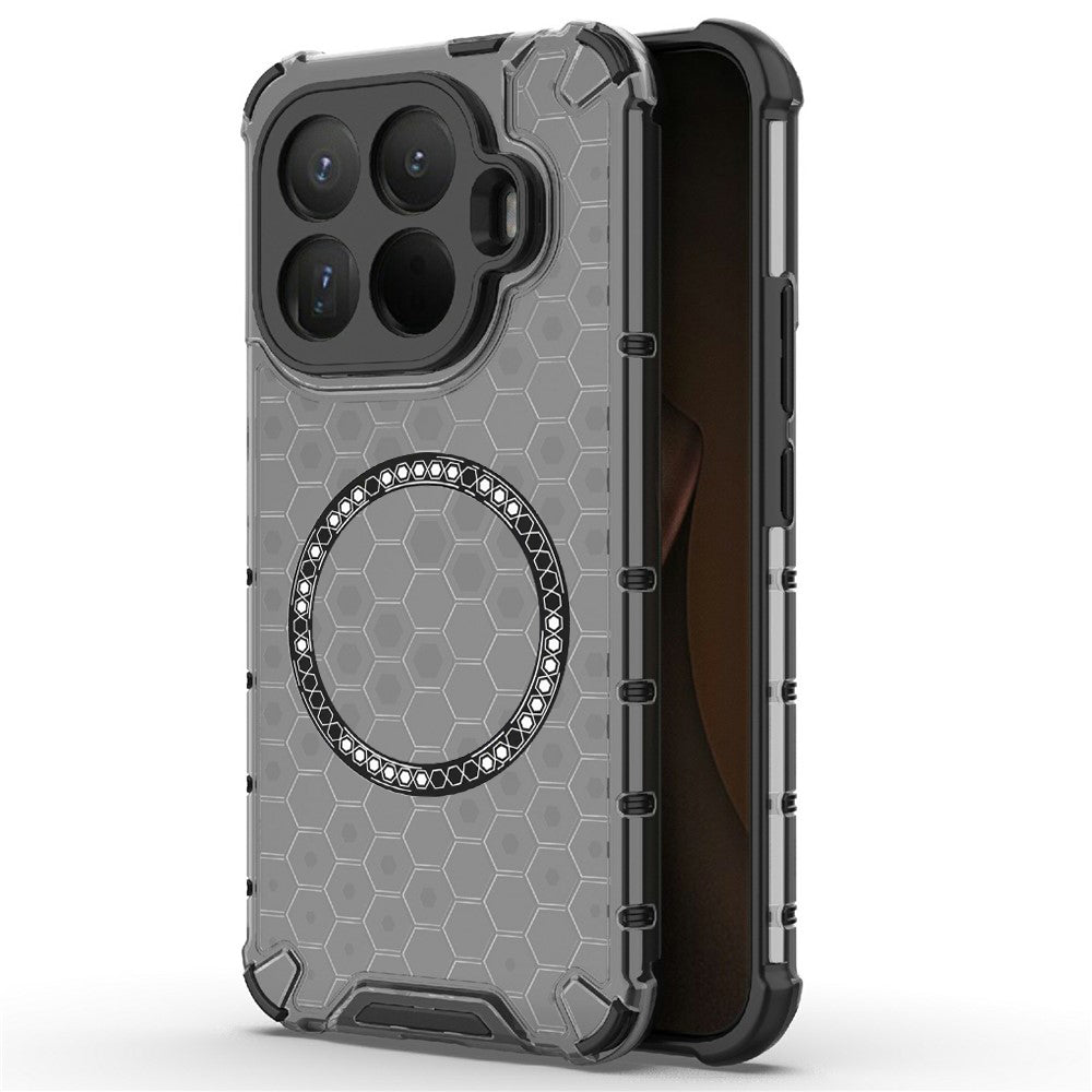 MagSafe tok Xiaomi 15T Pro-hoz, Techsuit, HoneyComb Shield, Fekete