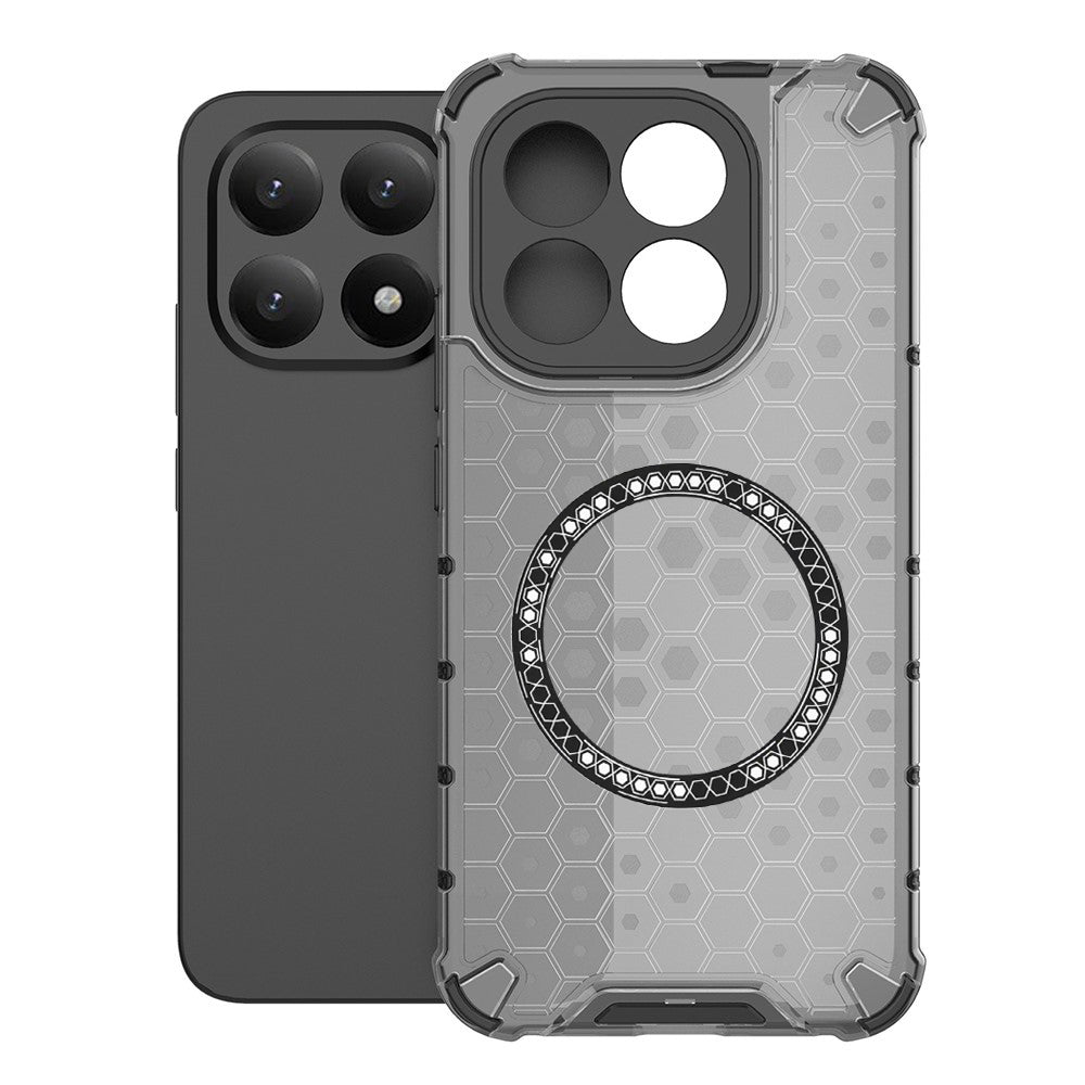 MagSafe tok Xiaomi 15T-hez, Techsuit, HoneyComb Shield, Fekete