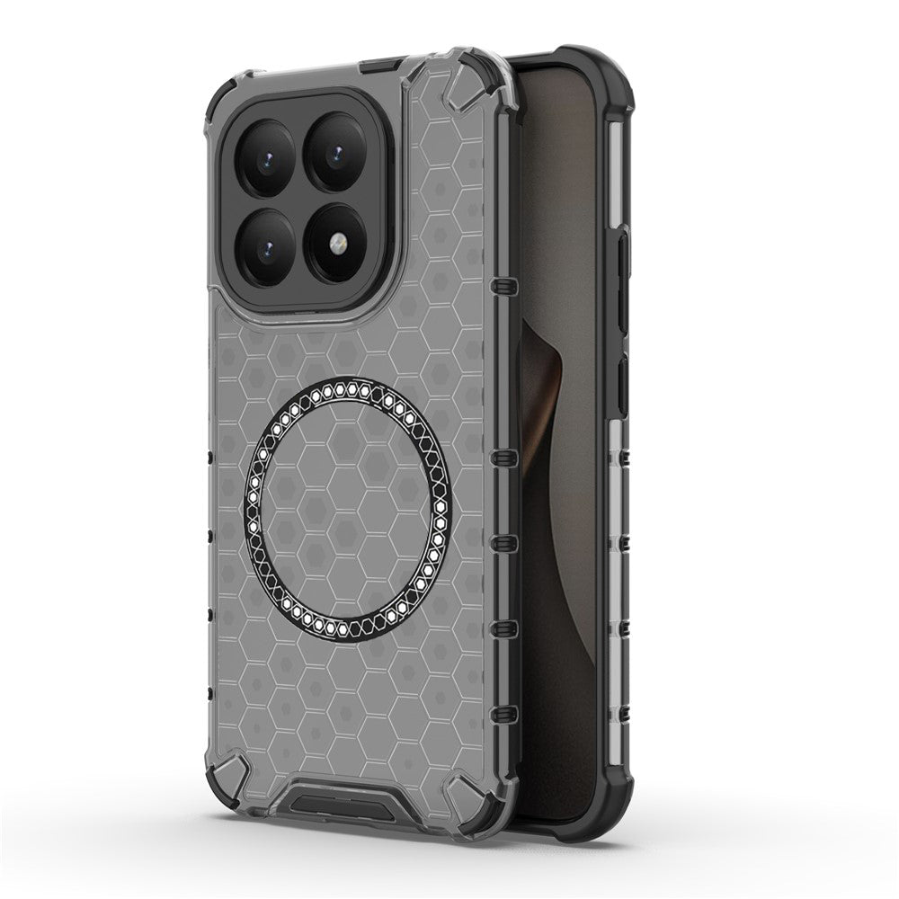 MagSafe tok Xiaomi 15T-hez, Techsuit, HoneyComb Shield, Fekete