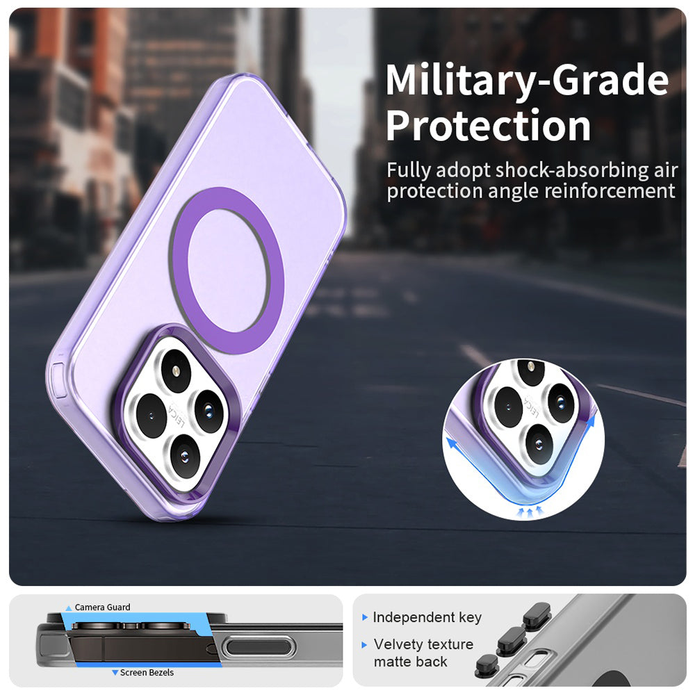 MagSafe tok Xiaomi 17-hez, Techsuit, CandyCase, Lila