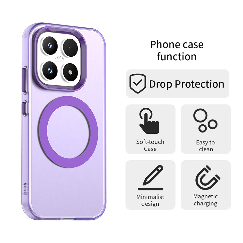 MagSafe tok Xiaomi 17-hez, Techsuit, CandyCase, Lila