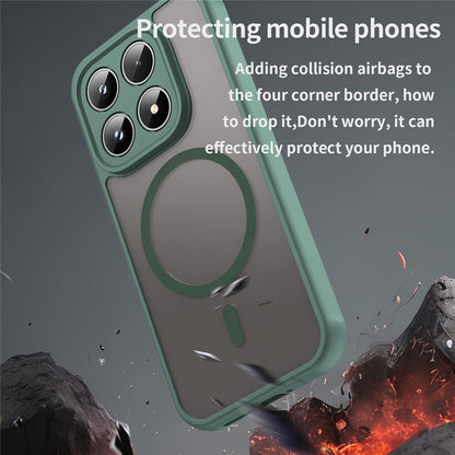 MagSafe tok Xiaomi 17-hez, Techsuit, HaloFrost II, Zöld