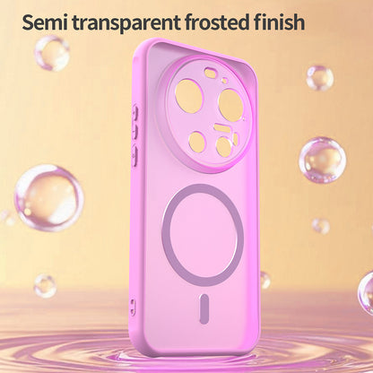 MagSafe tok Xiaomi 17 Ultra-hoz, Techsuit, HaloFrost II, Rózsaszín