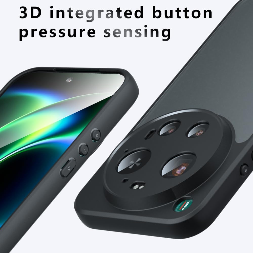 MagSafe tok Xiaomi 17 Ultra-hoz, Techsuit, PureFrost, Szaténfekete
