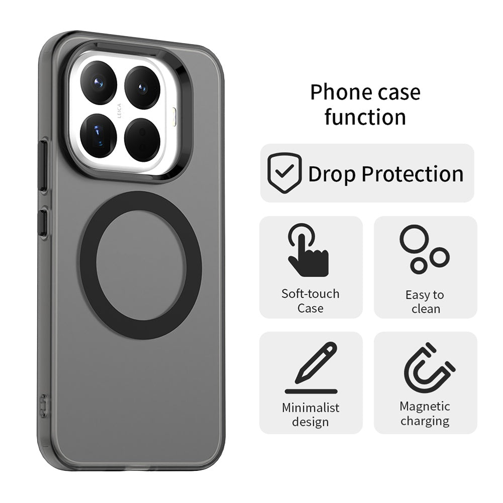 MagSafe Case for Xiaomi 17T Pro, Techsuit, CandyCase, Black