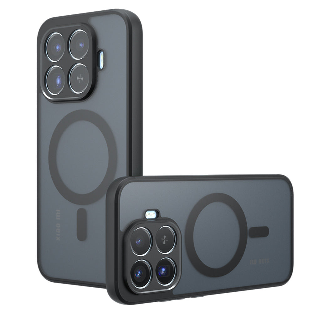 MagSafe tok Xiaomi 17T Pro-hoz, Techsuit, PureFrost, Fekete Szatén