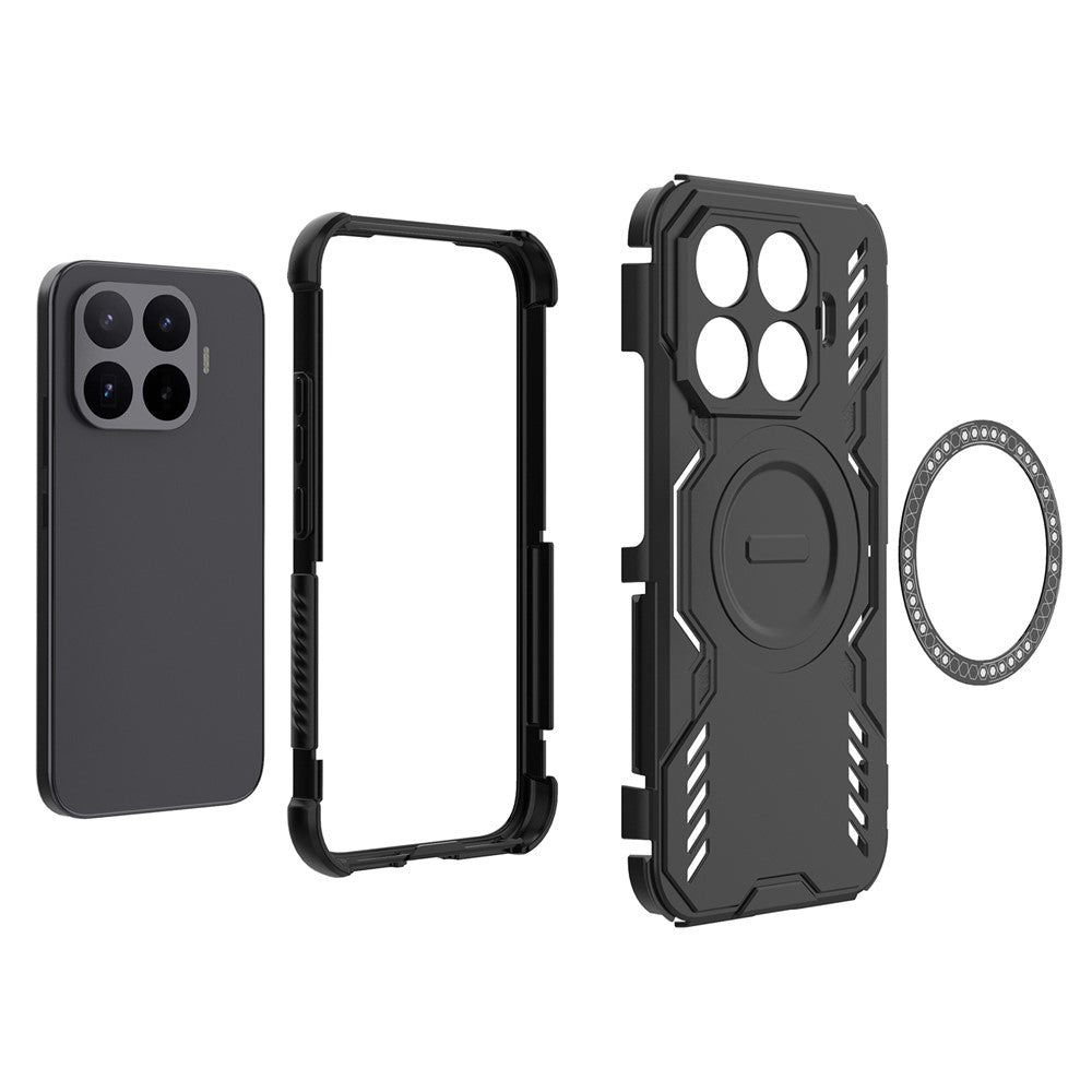 MagSafe tok Xiaomi 17T-hez, Techsuit, ArmorMag, Fekete