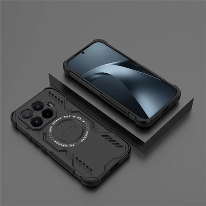 MagSafe tok Xiaomi 17T-hez, Techsuit, ArmorMag, Fekete