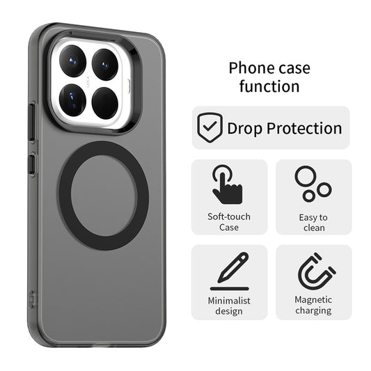 MagSafe tok Xiaomi 17T-hez, Techsuit, CandyCase, Fekete