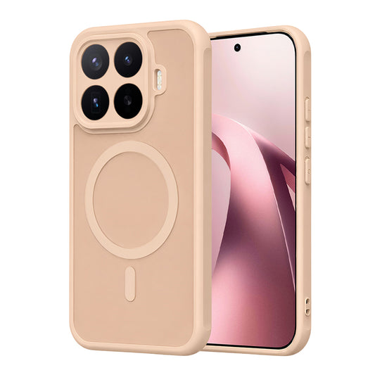MagSafe Case for Xiaomi 17T, Techsuit, HaloFrost II, Gold