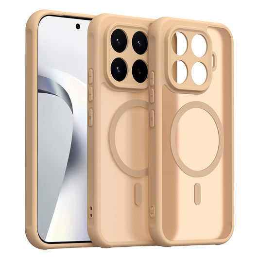 MagSafe Case for Xiaomi 17T, Techsuit, HaloFrost II, Gold